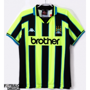 Manchester City 1998-1999 Retro Venkovní Dres Krátký Rukáv Manchester City 1998-1999 Retro Venkovní Dres Krátký Rukáv
